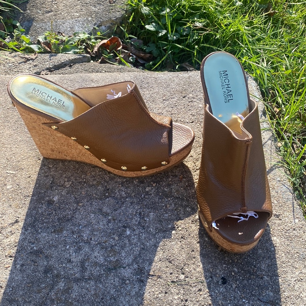 MICHAEL Michael Kors Cork Wedge